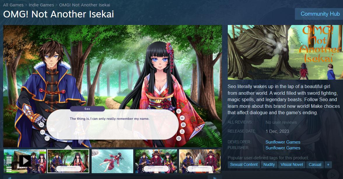 OMG! Not Another Isekai